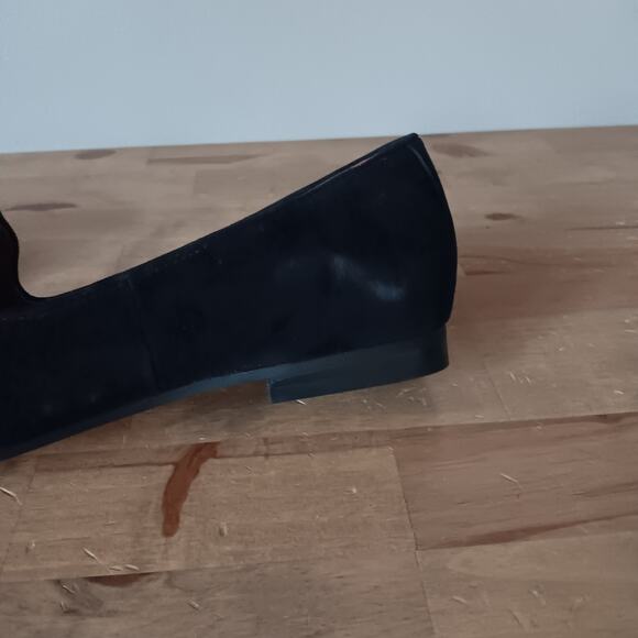 Vionic Willa Flats Womens 8 W Black Suede Loafers Comfort Casual - Picture 11 of 11